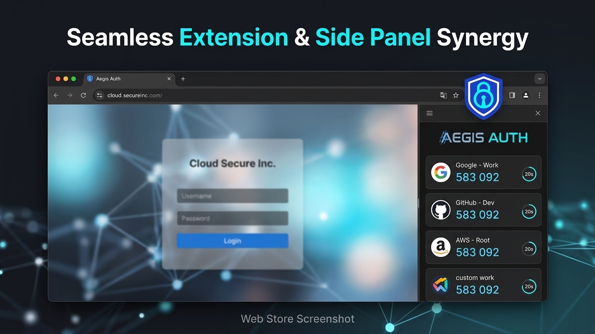 Browser Integration Mockup
